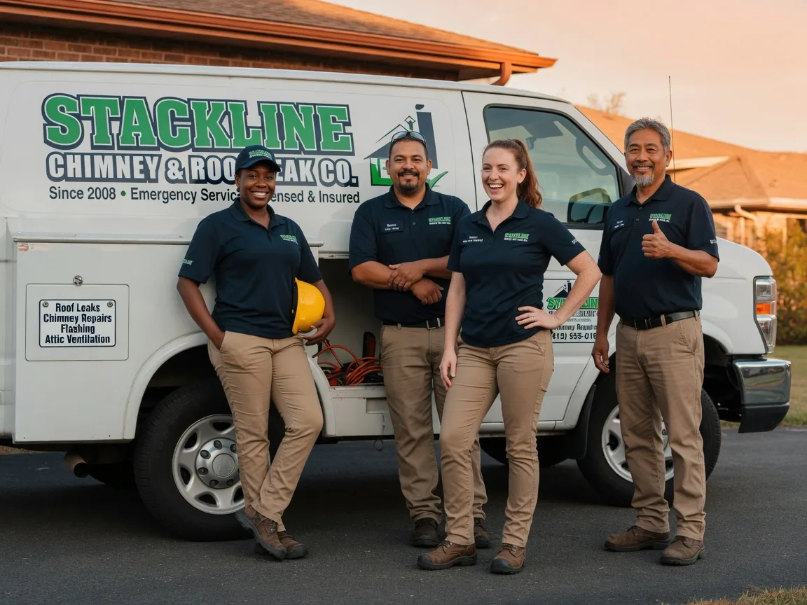 Chimney flashing repair company in Petersburg, IL
